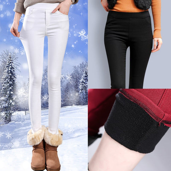 Winter-Leggings mit Fleece-Futter