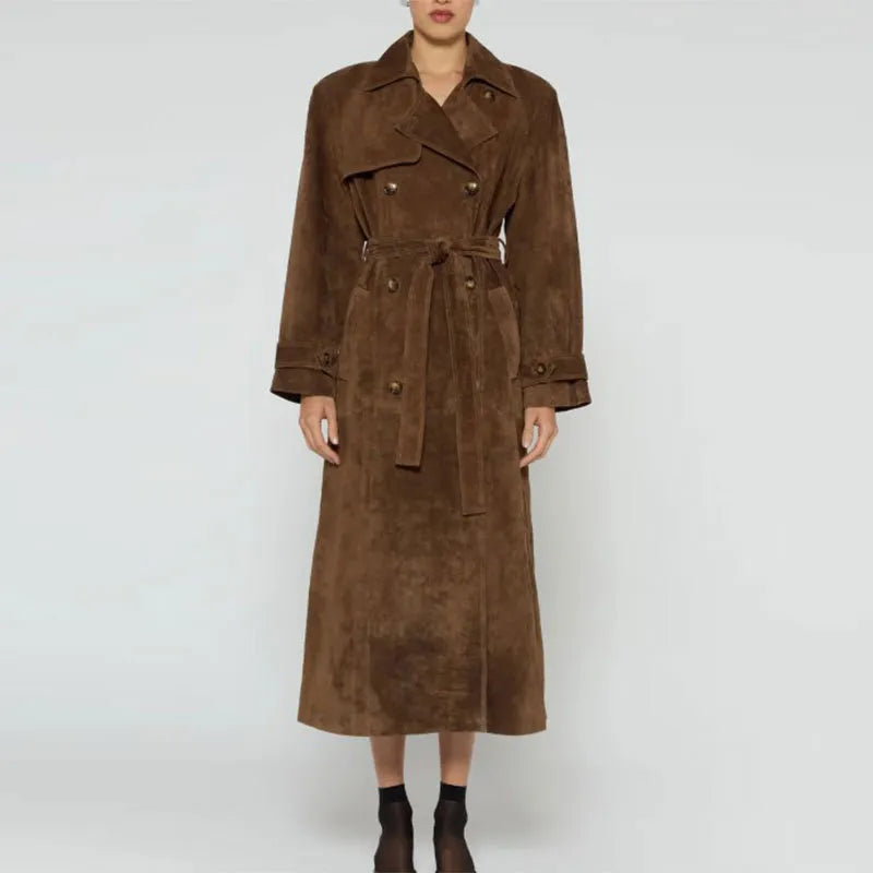 Quilted Trench Coat