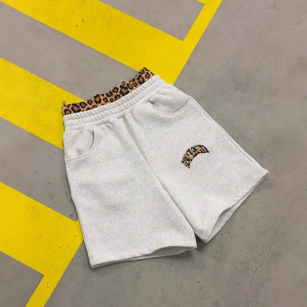 Camo & Plain Jogger Set