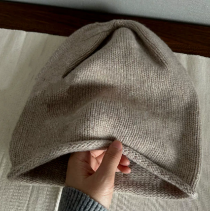 Wool-Blend Slouchy Beanie
