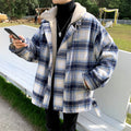 Retro Plaid Padded Jacket