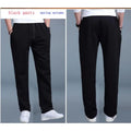 Fleece-Lined Cotton Trousers