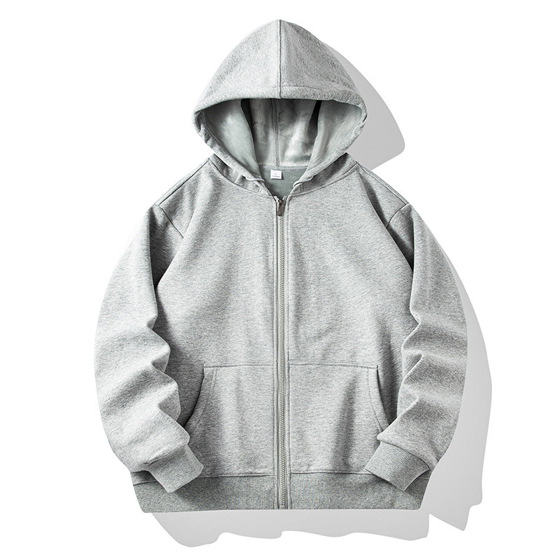 Fleece-Lined Zip Hoodie