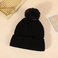 Pom-Pom Knitted Beanie