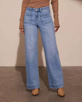 High-Waisted Stretch Jeans
