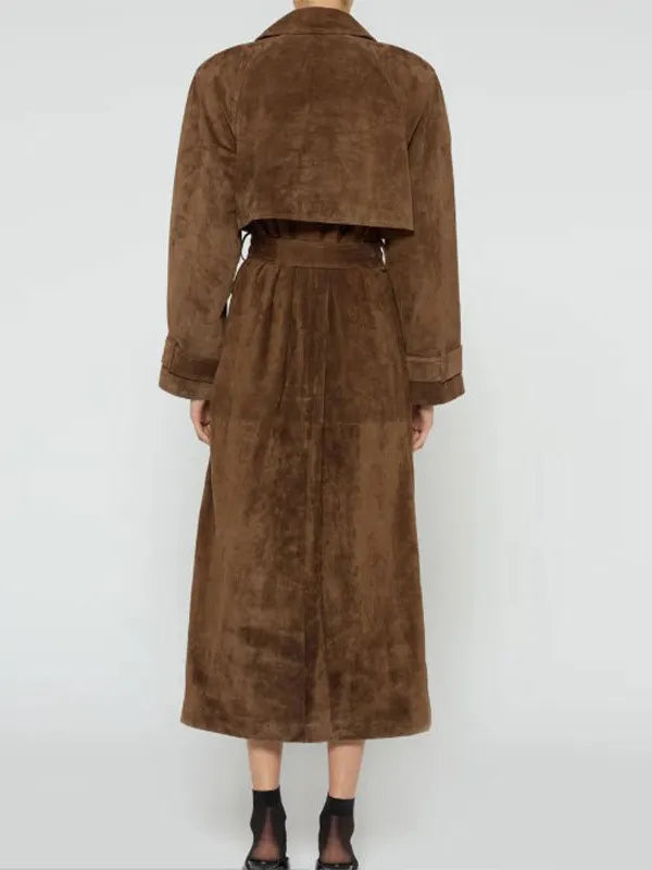 Quilted Trench Coat