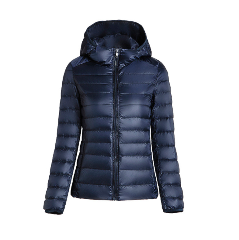 Lightweight Hooded Down Jacket
