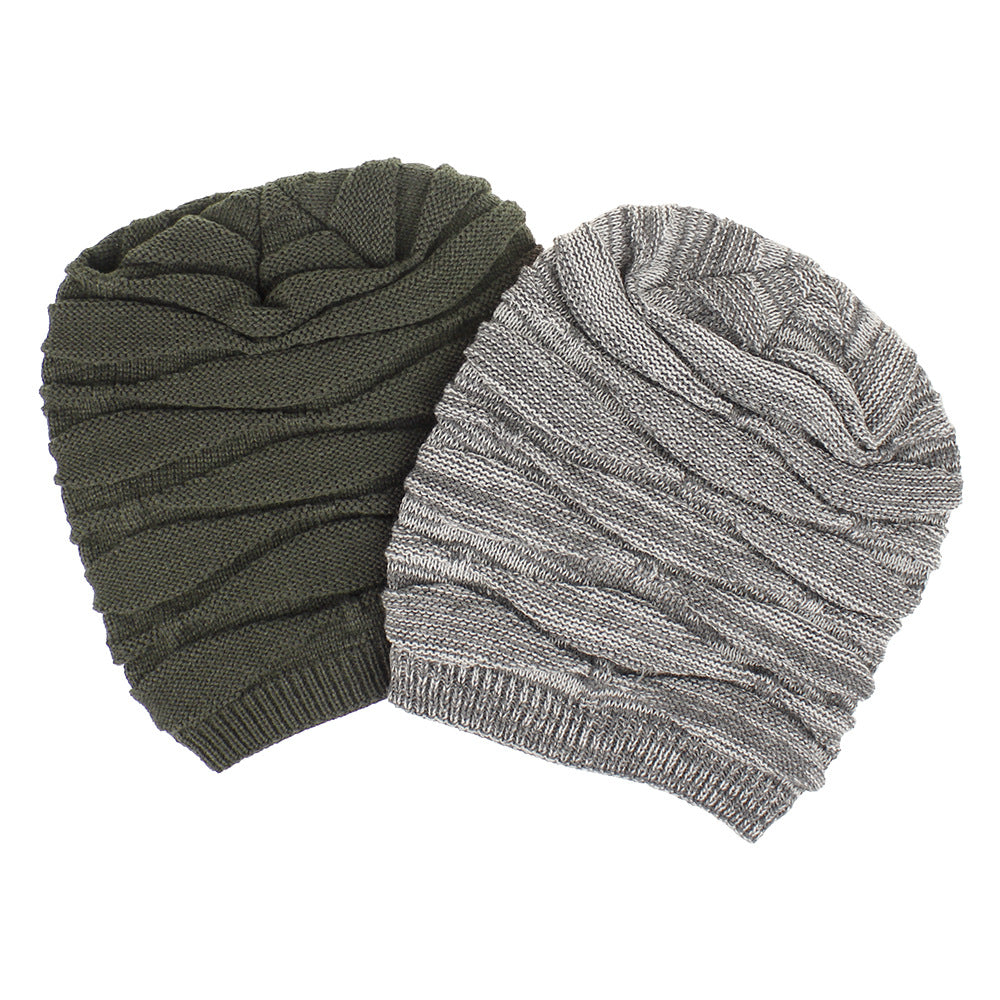 Fleece-Lined Knitted Beanie