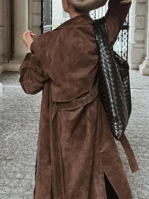 Quilted Trench Coat