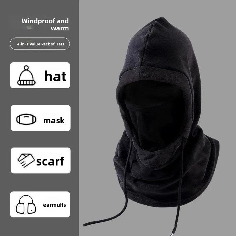 Down-Lined Neck & Head Warmer