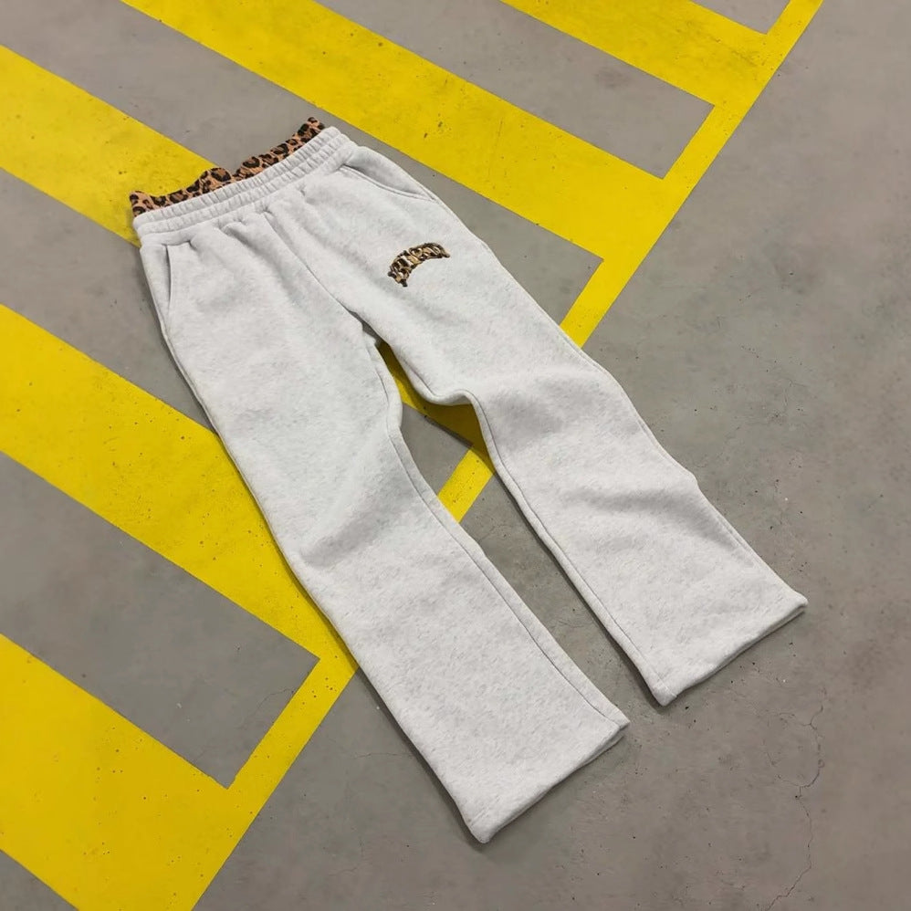 Camo & Plain Jogger Set