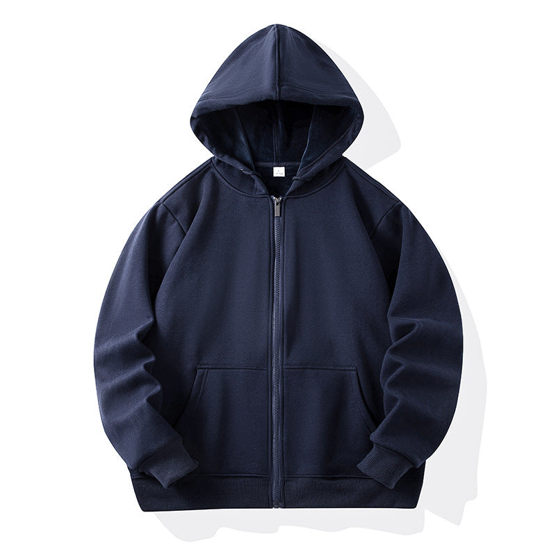 Fleece-Lined Zip Hoodie