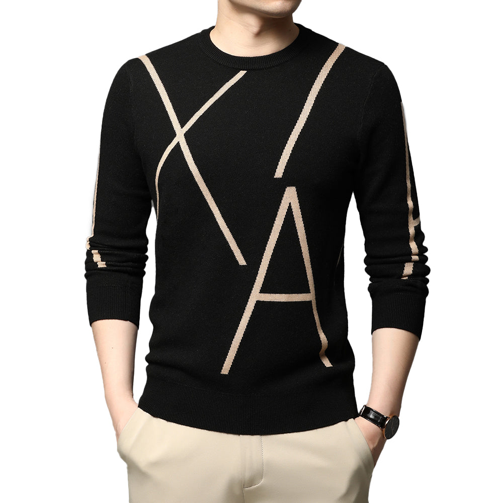 Fine-Gauge Wool-Blend Pullover