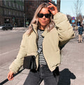 Corduroy Puffer Jacket