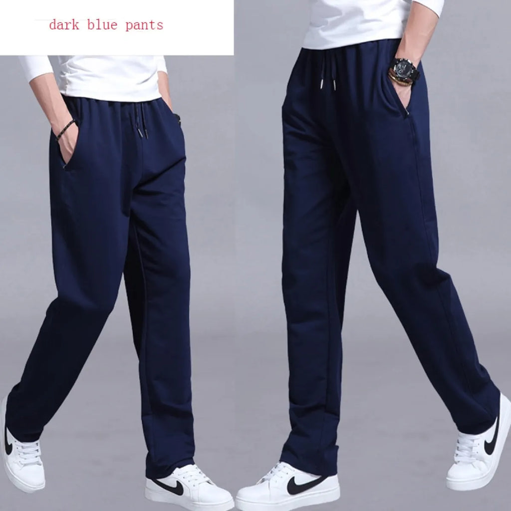 Fleece-Lined Cotton Trousers