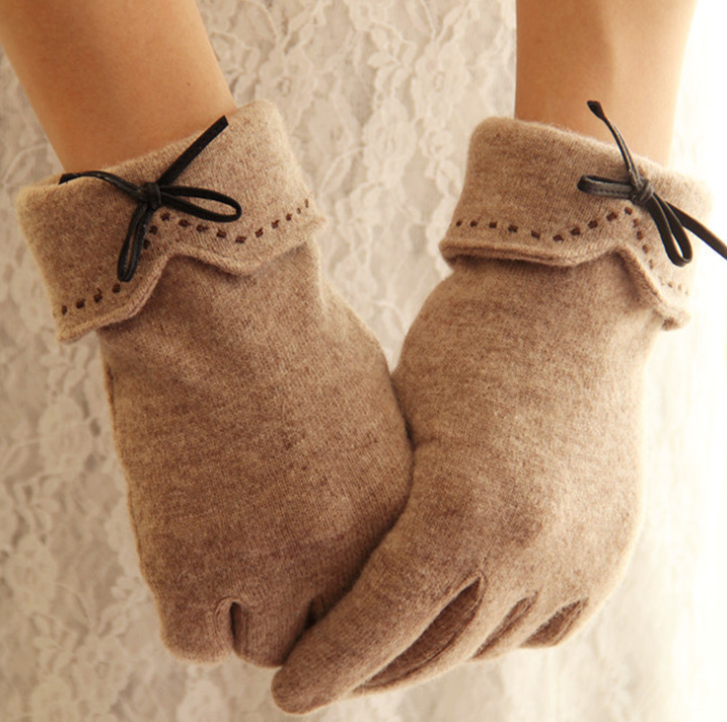 Soft Touchscreen Knit Gloves