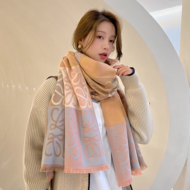 Reversible Wrap Scarf