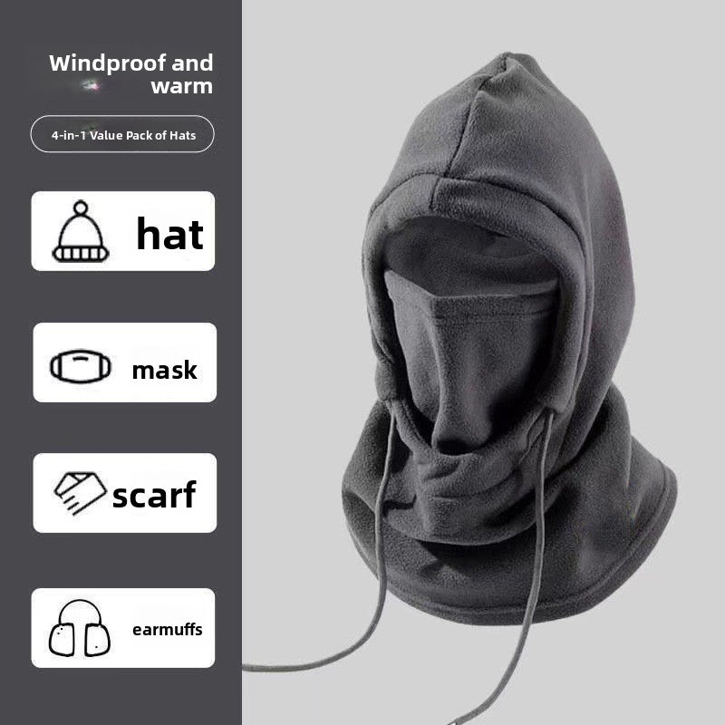 Down-Lined Neck & Head Warmer