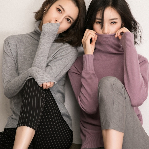 Chunky Roll-Neck Sweater