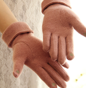 Soft Touchscreen Knit Gloves